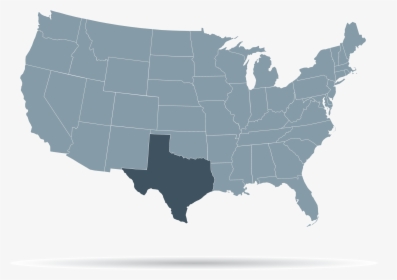 Grey Map Of Us, HD Png Download, Free Download