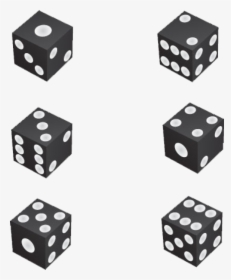 Transparent Dice Clipart - Dice Number Order, HD Png Download, Free Download