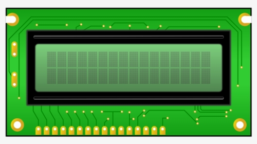 Lcd - Display Lcd 16x2 Png, Transparent Png, Free Download