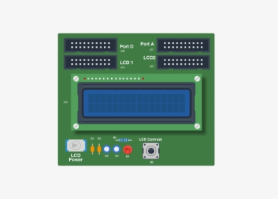 Character Lcd In Openlab - Display Device, HD Png Download, Free Download