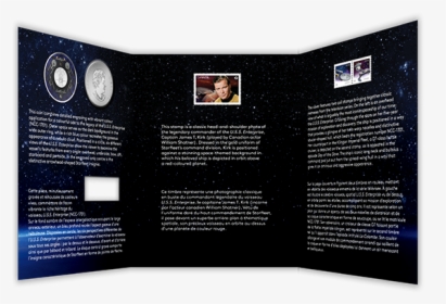 Coin And Stamp Set Star Trek Tm - Brochure, HD Png Download, Free Download