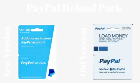 Paypal Reload Pack - Paypal Prepaid Reload Pack, HD Png Download, Free Download