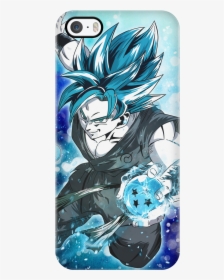 Goku Ssj Blue With Dragon Balls - Goko Ssj Blue, HD Png Download, Free Download