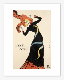 Painter Toulouse Lautrec Jane Avril, HD Png Download, Free Download