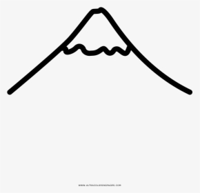 Mount Fuji Coloring Page, HD Png Download, Free Download