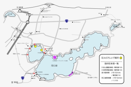 It Is Information Around The Opening Of Mount Fuji - Map, HD Png Download, Free Download