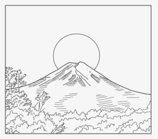 Fujinewnewnew - Line Art, HD Png Download, Free Download