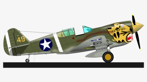 P-40 Warhawk - Focke-wulf Fw 190, HD Png Download, Free Download