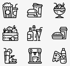 Food And Beverage Icon Png, Transparent Png, Free Download