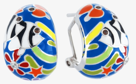 Belle Étoile Angelfish Blue Earrings, HD Png Download, Free Download
