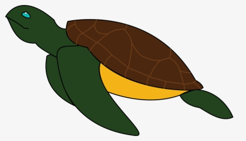 Green Sea Turtle Clipart , Png Download - Sea Turtle Clipart, Transparent Png, Free Download