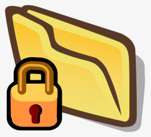 Gartoon Filesystems Folder Locked, HD Png Download, Free Download