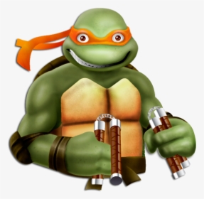 Ninja Turtle Png Image - Teenage Mutant Ninja Turtles Michelangelo, Transparent Png, Free Download