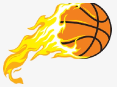 Basketball On Fire Pictures - Basketball With Fire Png, Transparent Png, Free Download