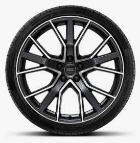 Transparent Star Design Png - Audi 22 5 V Spoke Star Design Titanium Wheels, Png Download, Free Download