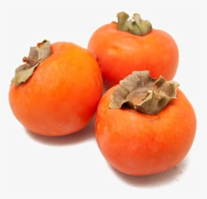 Three Persimmon Png Image - Fuyu Persimmon, Transparent Png, Free Download