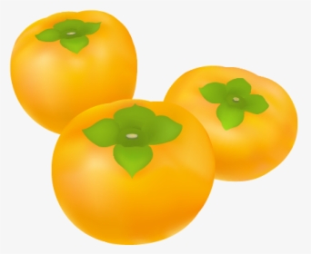 Three Persimmon Png Photo - Cherry Tomatoes, Transparent Png, Free Download