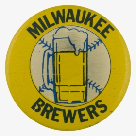 Milwaukee Brewers Sports Button Museum - Circle, HD Png Download, Free Download