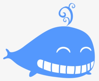 Whale / Ballena - Smiling Whale Cartoon, HD Png Download, Free Download