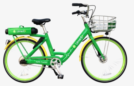 Electric Lime Bike, HD Png Download, Free Download