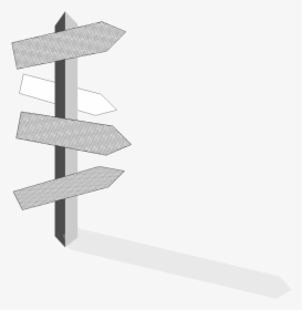 Clipart - Signpost - Sign Post Transparent, HD Png Download, Free Download