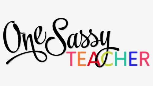 One Sassy Teacher - Calligraphy, HD Png Download, Free Download
