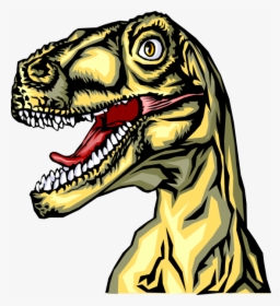 Vector Illustration Of Prehistoric Tyrannosaurus Rex - T Rex Basic Information, HD Png Download, Free Download