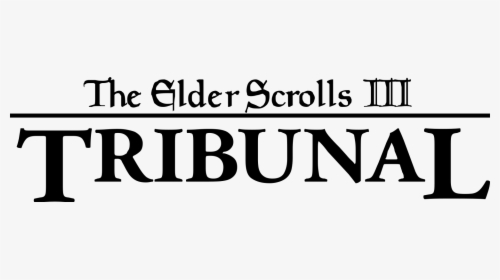 The Elder Scrolls Iii Tribunal Logo - 222, HD Png Download, Free Download