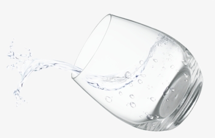 Glass Of Water - Silver, HD Png Download, Free Download