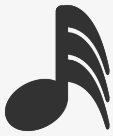 Transparent Music Notes Silhouette Png - 30 Second Note, Png Download, Free Download