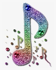Transparent Colorful Musical Notes Png - Colourful Music Note Png, Png Download, Free Download