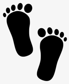 Blue Footprint Png, Transparent Png, Free Download