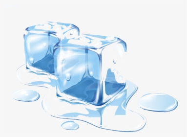 Ice Cube Melting Clip Art - Transparent Ice Cube Melting, HD Png Download, Free Download