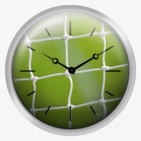 Soccer Or Football Goal Netting - Wall Clock, HD Png Download, Free Download