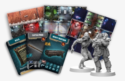 Zombicide Invader All Weapons, HD Png Download, Free Download