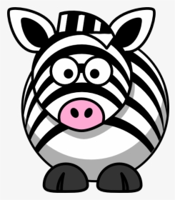 Cartoon Zebra Clipart, HD Png Download, Free Download
