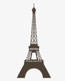 Eiffel Tower Png - Transparent Background Eiffel Tower Silhouette, Png Download, Free Download