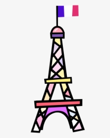 I Am Wellnigh Obsessed With France - Paris Eiffelturm Clipart, HD Png Download, Free Download