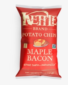 Maple Bacon Potato Chips - Kettle Maple Bacon Chips, HD Png Download, Free Download
