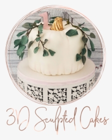 Transparent Wedding Cake Clipart Png - White Pumpkin First Birthday Cake, Png Download, Free Download
