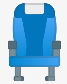 Seat,clip Art,car Seat Cover - Airplane Seat Png, Transparent Png, Free Download