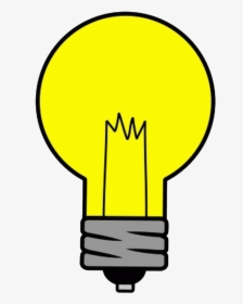 Incandescent Light Bulb Cartoon Drawing Clip Art - Cartoon Light Bulb Drawing, HD Png Download, Free Download