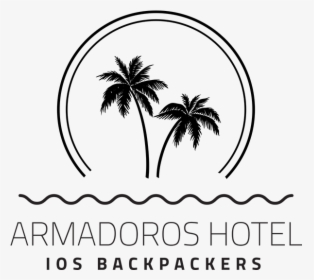 Armadoros - Hotel Palm Tree Logo, HD Png Download, Free Download