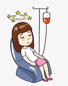 Sick Person Clipart Transparent Png - Sick Transparent Patient Cartoon, Png Download, Free Download