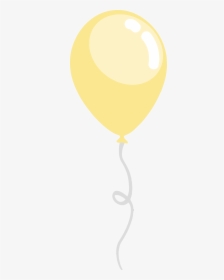 Balloon - Light Yellow Balloon Png, Transparent Png, Free Download