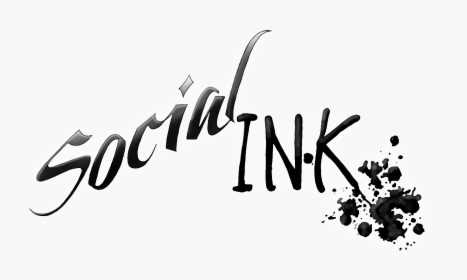 Social Ink Tattoo - Calligraphy, HD Png Download, Free Download