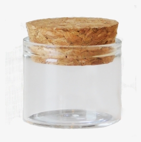 Glass Jar Cork Lid , Png Download - Candle Glass Jar With Cork Lid, Transparent Png, Free Download