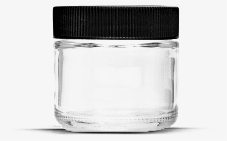 Original Glass Jar Black Screw Cap - Nail Polish, HD Png Download, Free Download