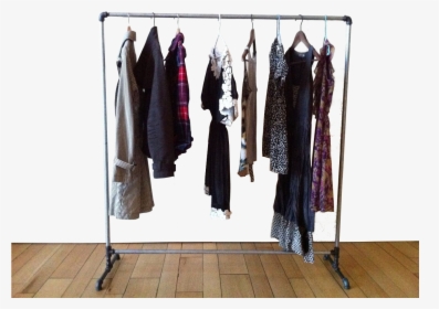 Clothes Rack Png - Clothes In Closet Png, Transparent Png, Free Download