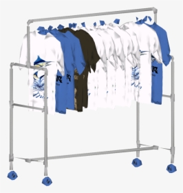 Hanging T-shirt Rack - T Shirt Rack Png, Transparent Png, Free Download